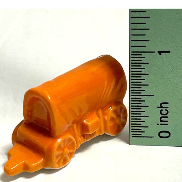 Wades Whimsies Vintage Covered Wagon American Heritage Series Red Rose Tea - Picture 5 of 5